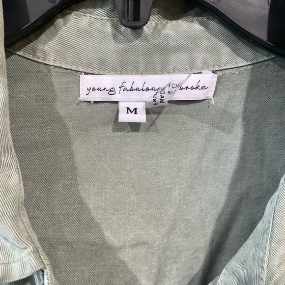 Young Fabulous & Broke Utility Jumpsuit Tencel - Picture 4 of 6